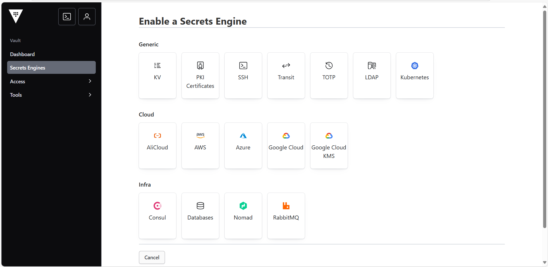 Enable new engine
