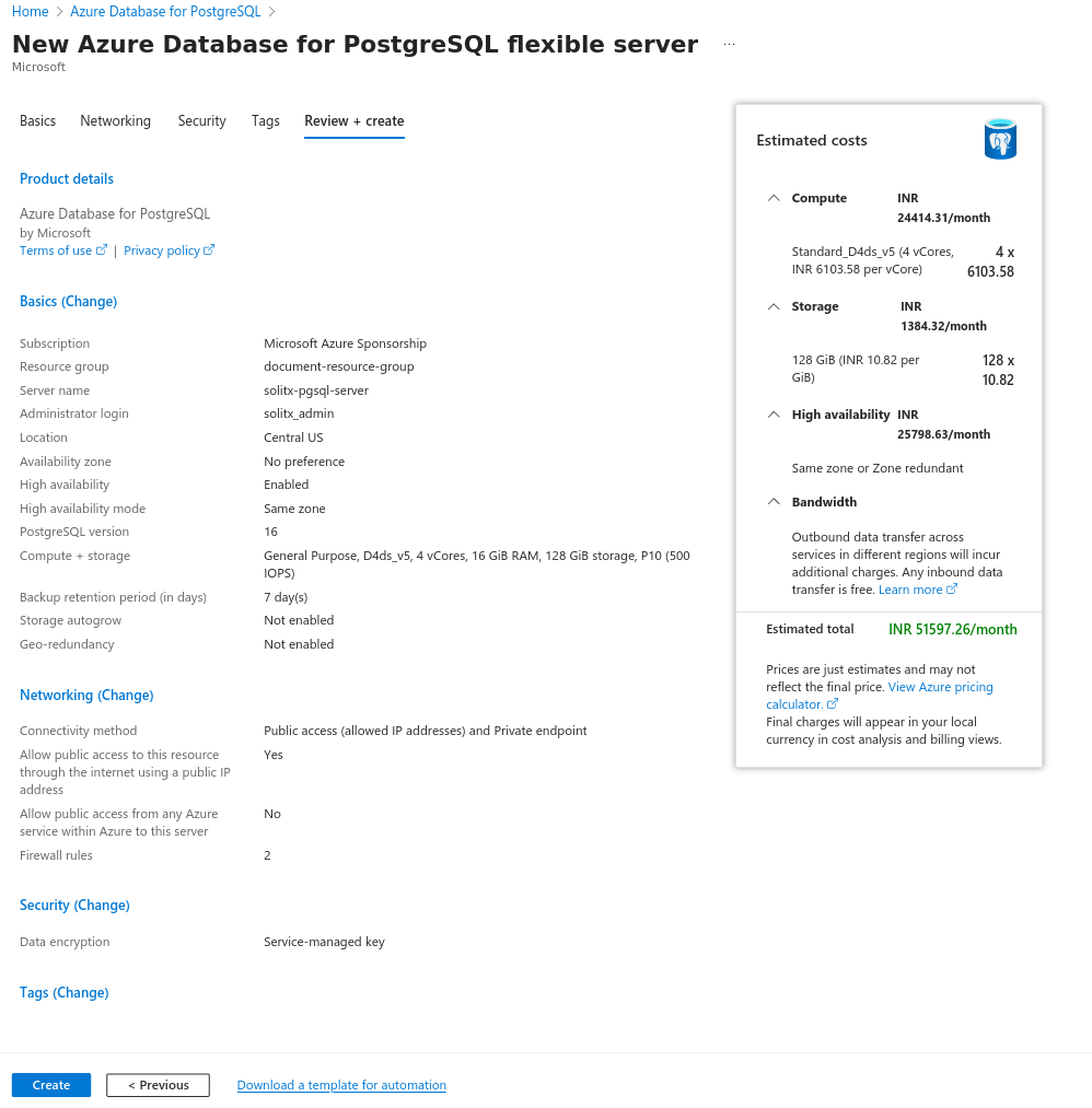 Review + create