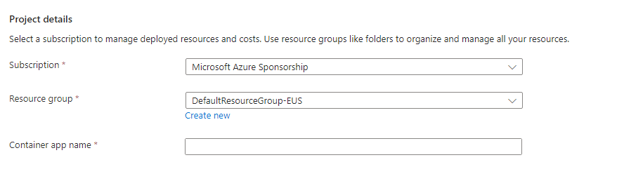 Project details