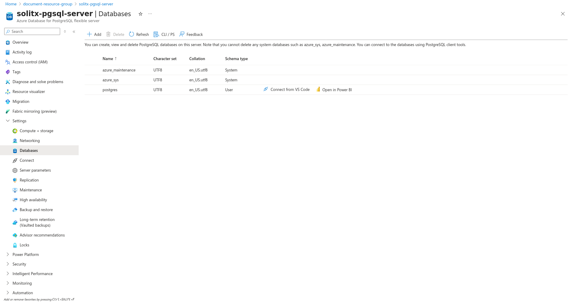 Add a database